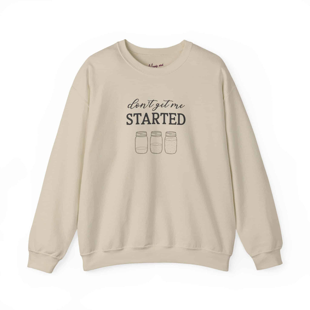 Cozy Sourdough Starter Sweatshirt for Home Bakers