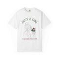 Just a Girl and Her Plants T-shirt - Moods and Merch