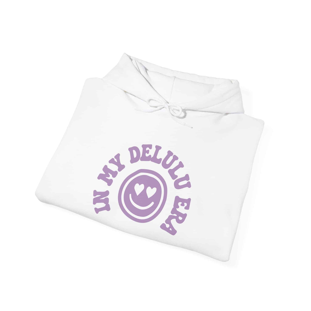 Delulu Era Smiley Hoodie - Moods and Merch