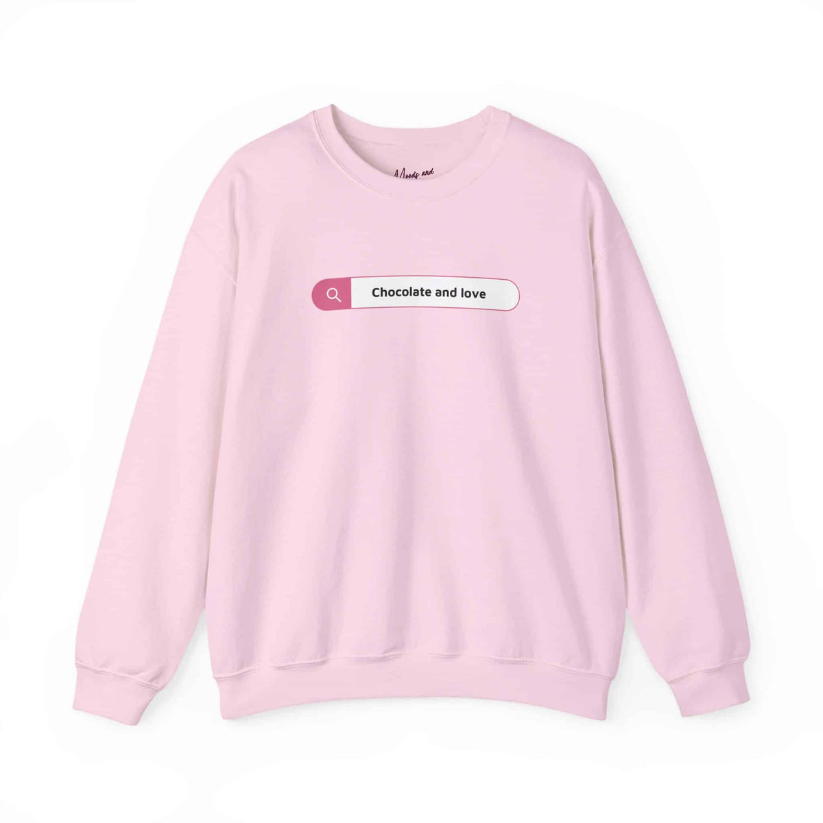 Stylish Love and Chocolate Sweatshirt with Trendy Design