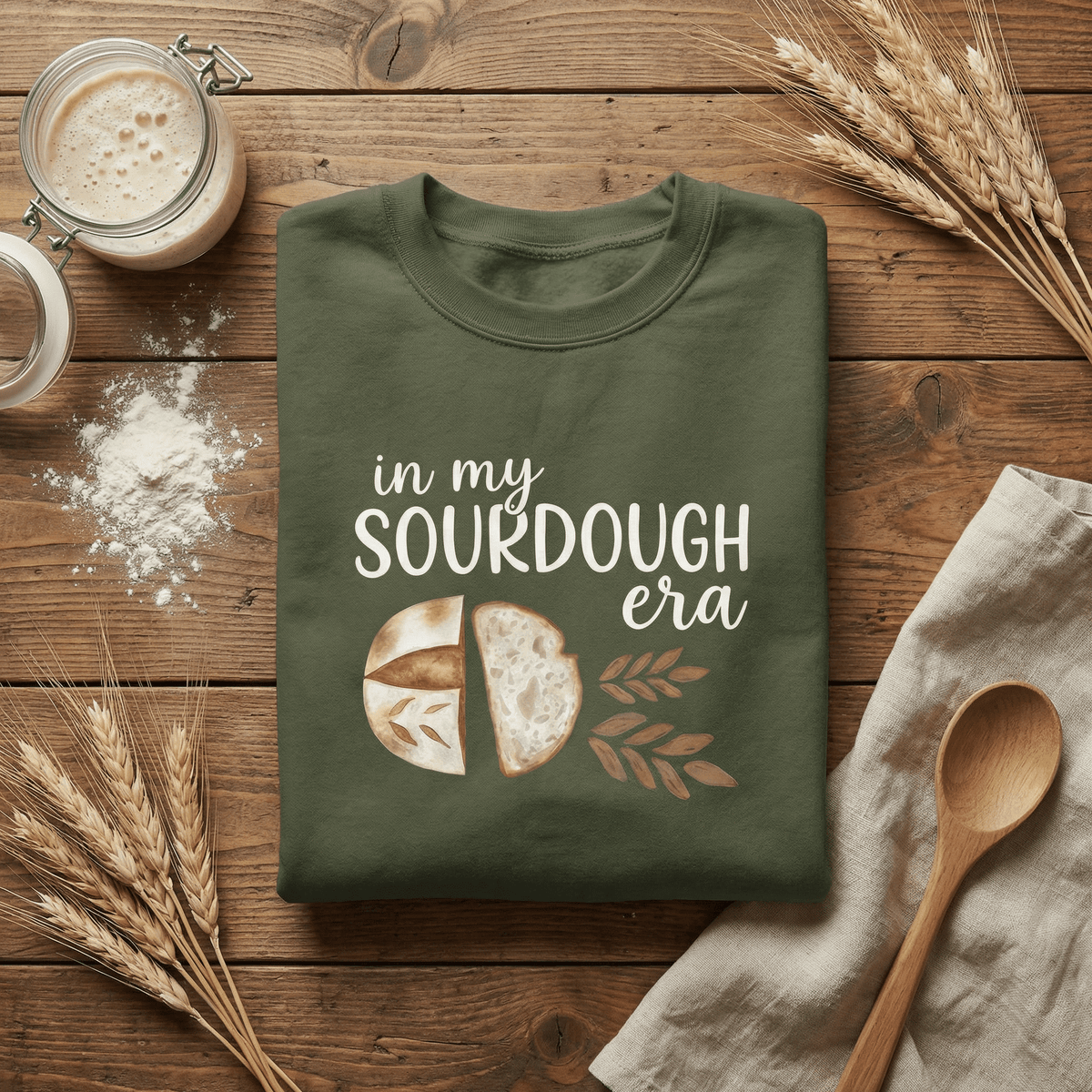 Sourdough Era Sweatshirt - Moods and Merch