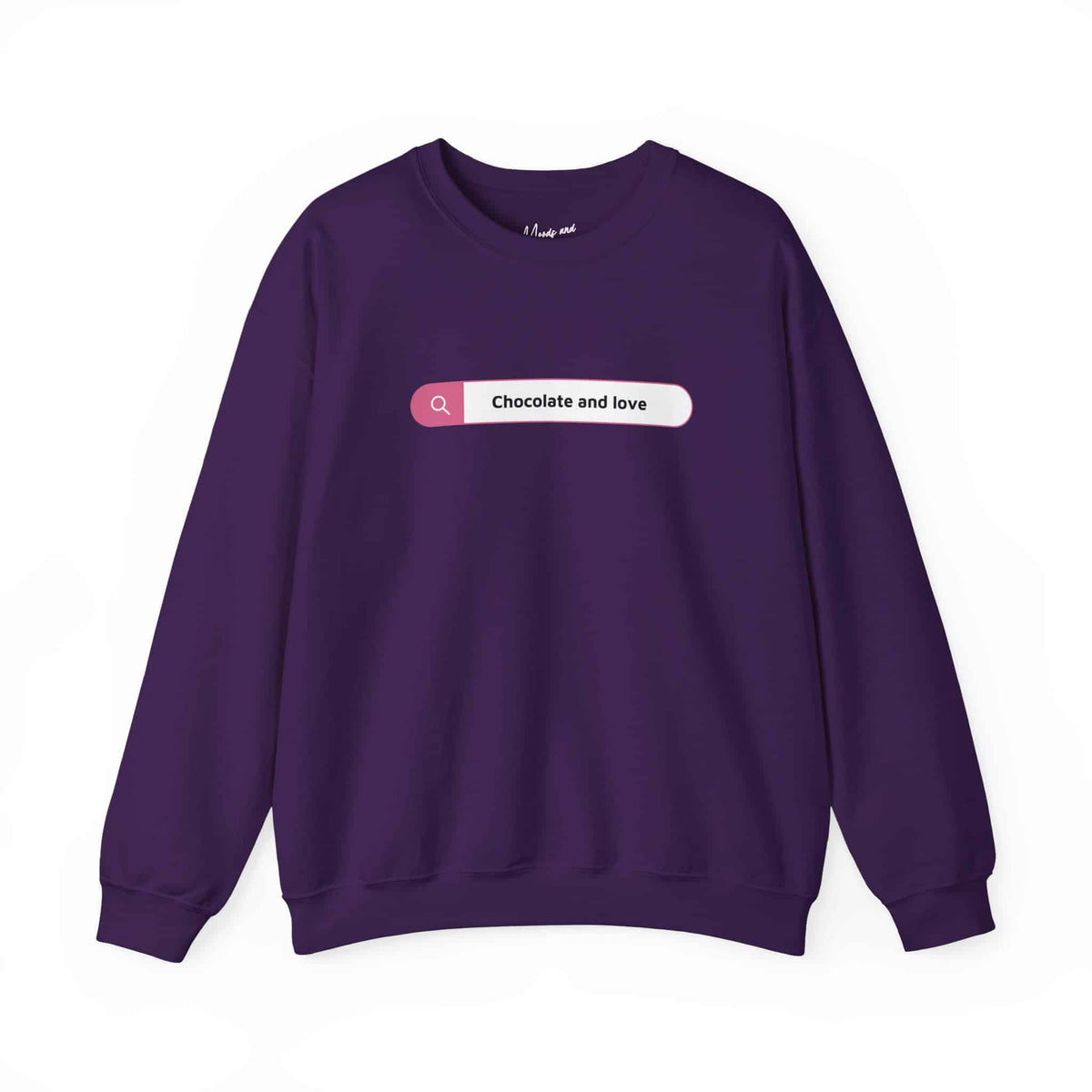 Stylish Love and Chocolate Sweatshirt with Trendy Design