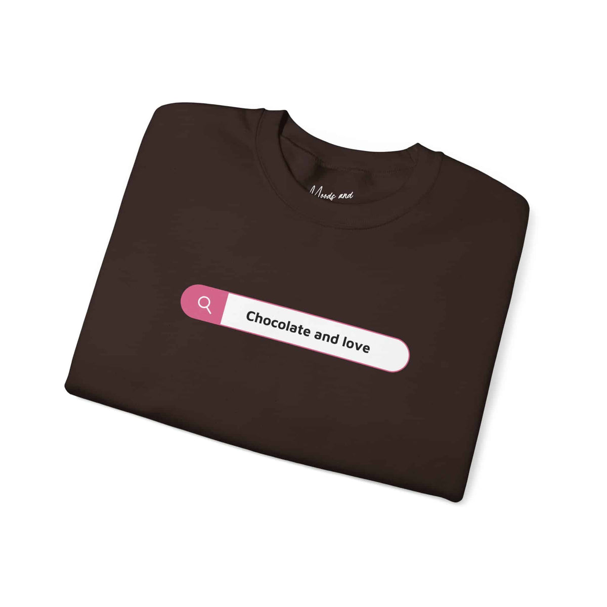Stylish Love and Chocolate Sweatshirt with Trendy Design