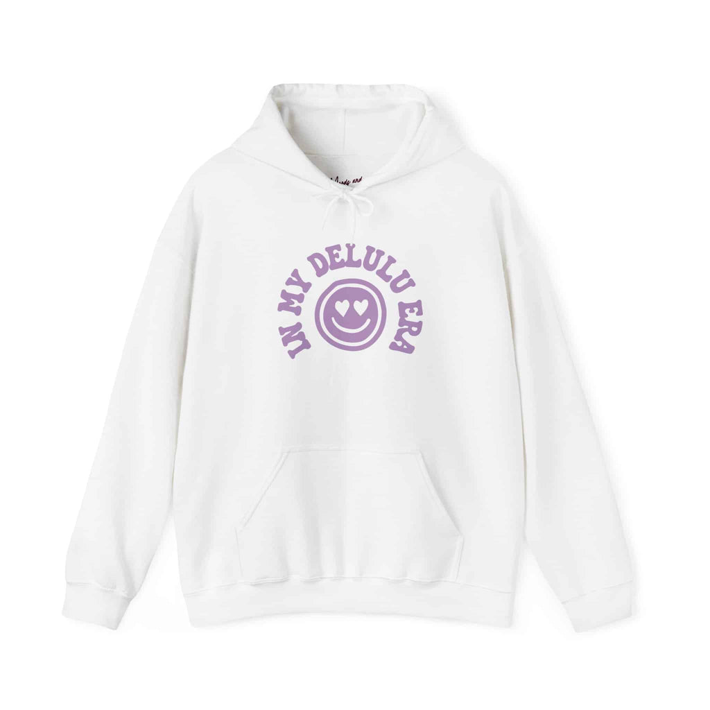 Delulu Era Smiley Hoodie - Moods and Merch