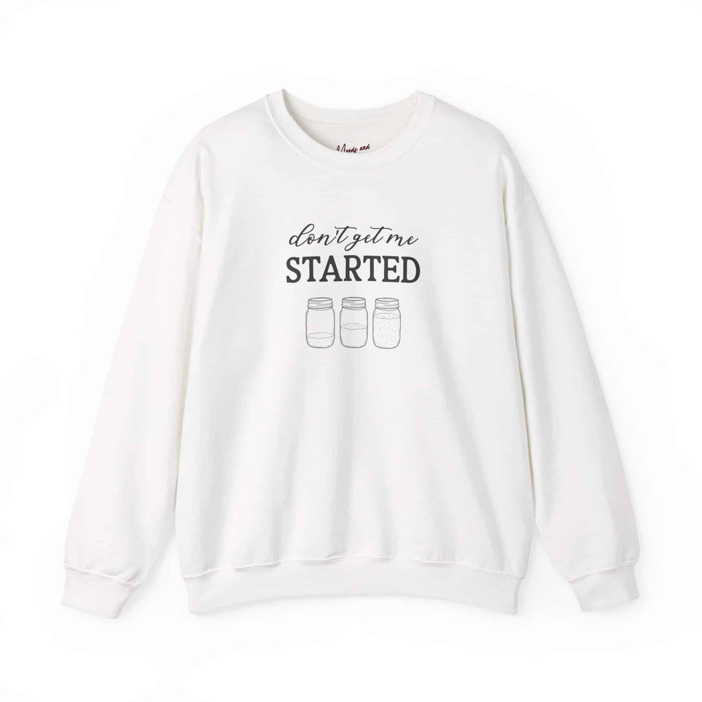 Cozy Sourdough Starter Sweatshirt for Home Bakers