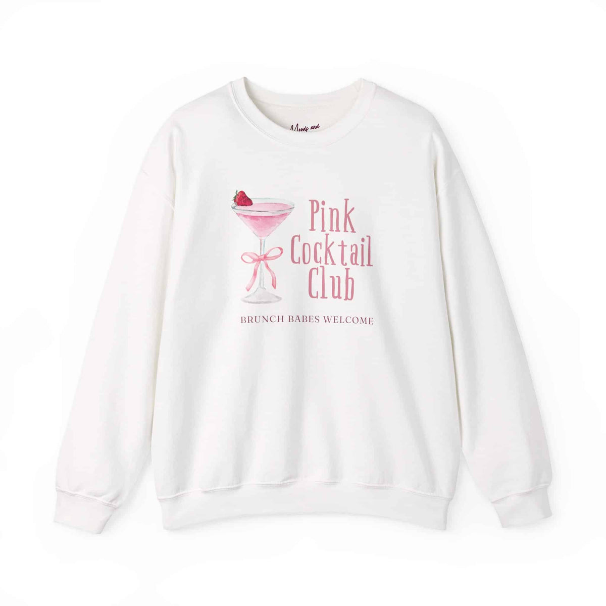 Pink Cocktail Club Sweatshirt - Moods and Merch