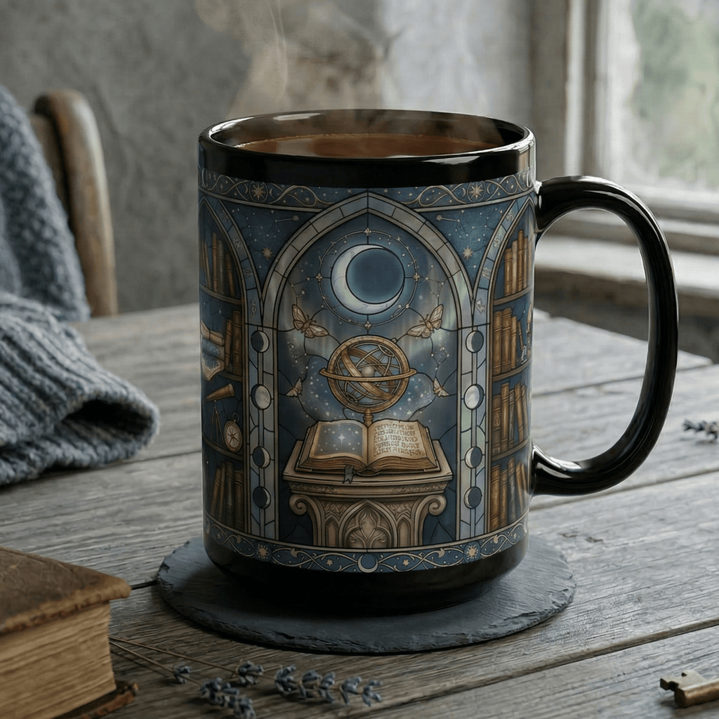 The Astral Archives Bookish Mug 15oz - Moods and Merch