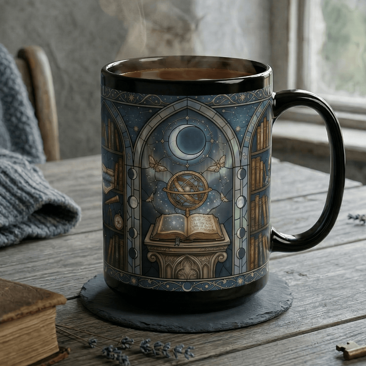 The Astral Archives Bookish Mug 15oz - Moods and Merch